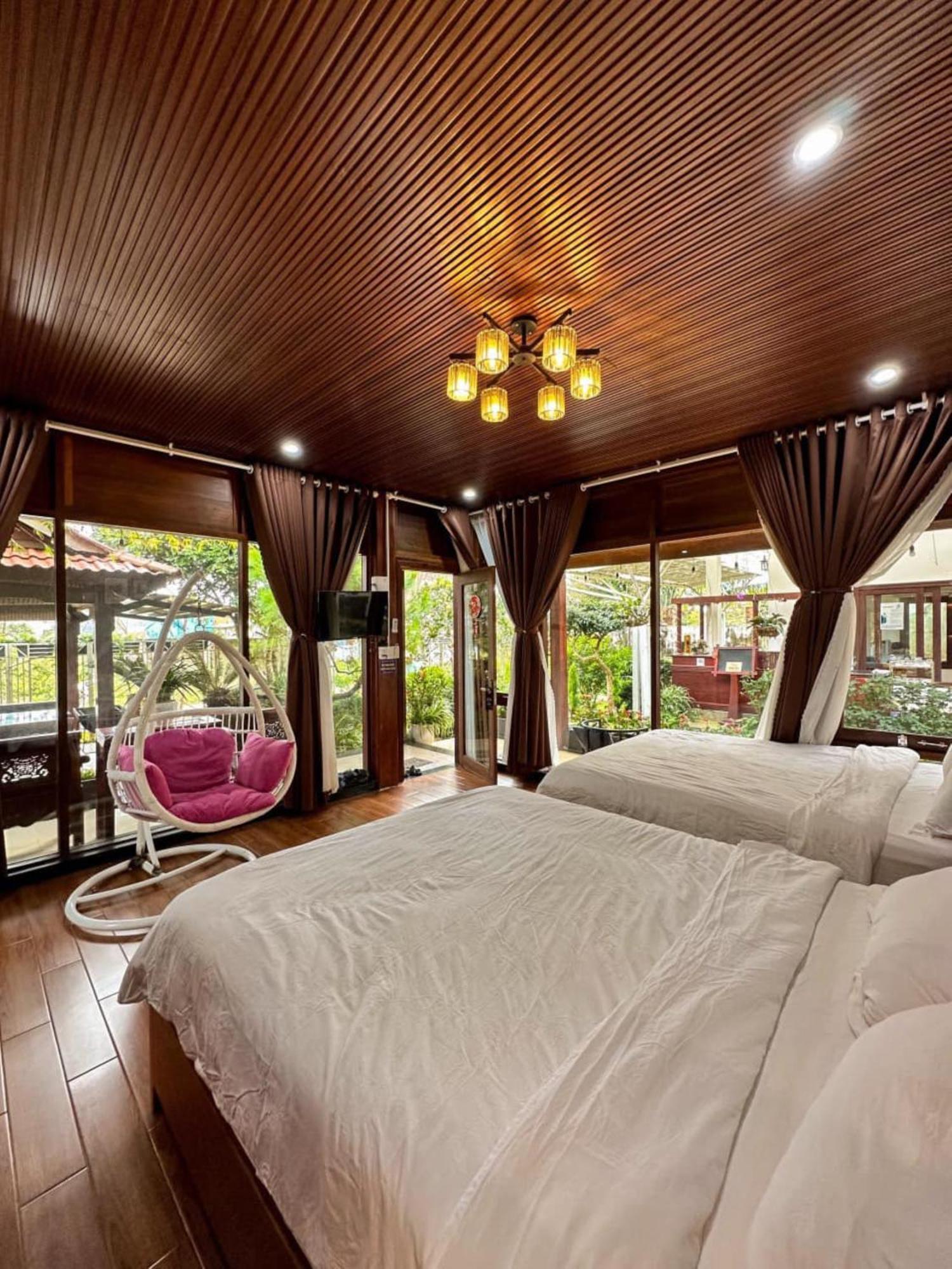 Vuon Tra Homestay Mang Den Kon Von Kla Ngoại thất bức ảnh