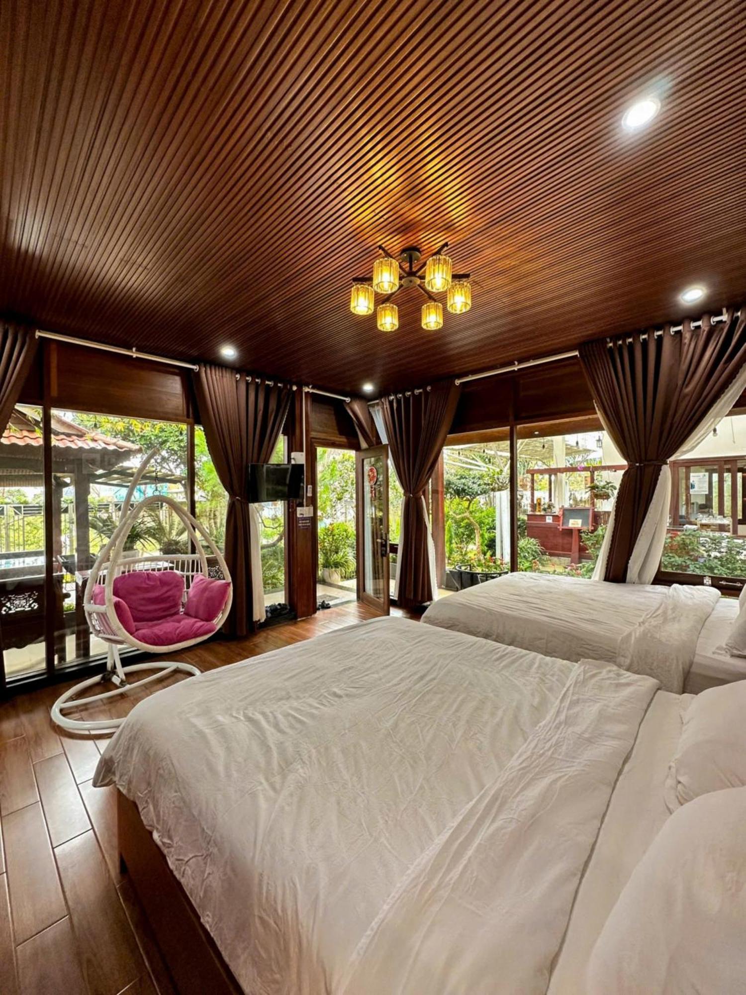Vuon Tra Homestay Mang Den Kon Von Kla Ngoại thất bức ảnh