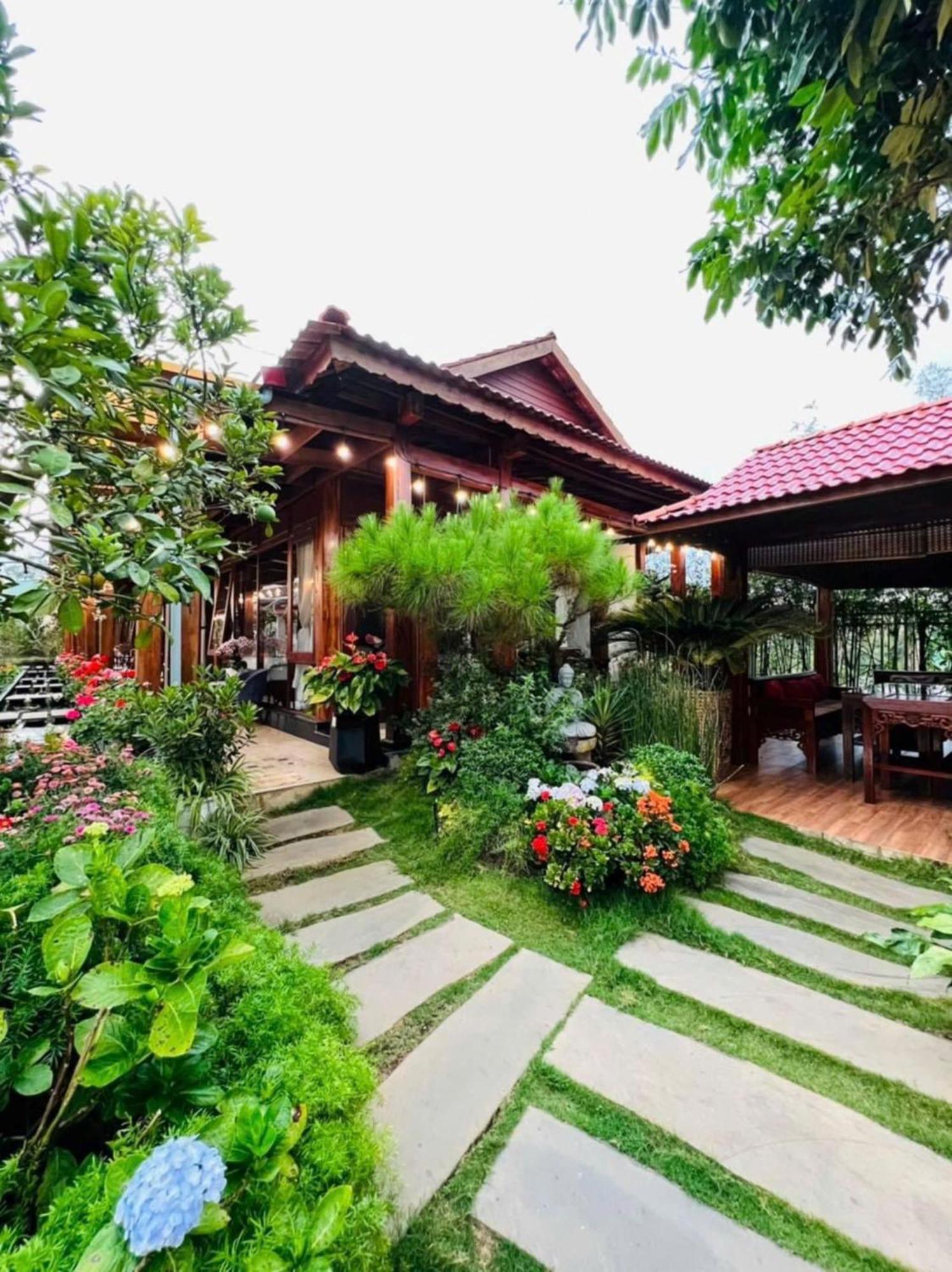 Vuon Tra Homestay Mang Den Kon Von Kla Ngoại thất bức ảnh