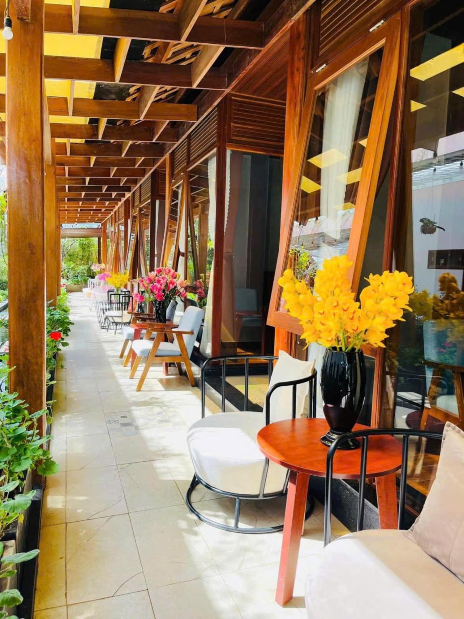 Vuon Tra Homestay Mang Den Kon Von Kla Ngoại thất bức ảnh