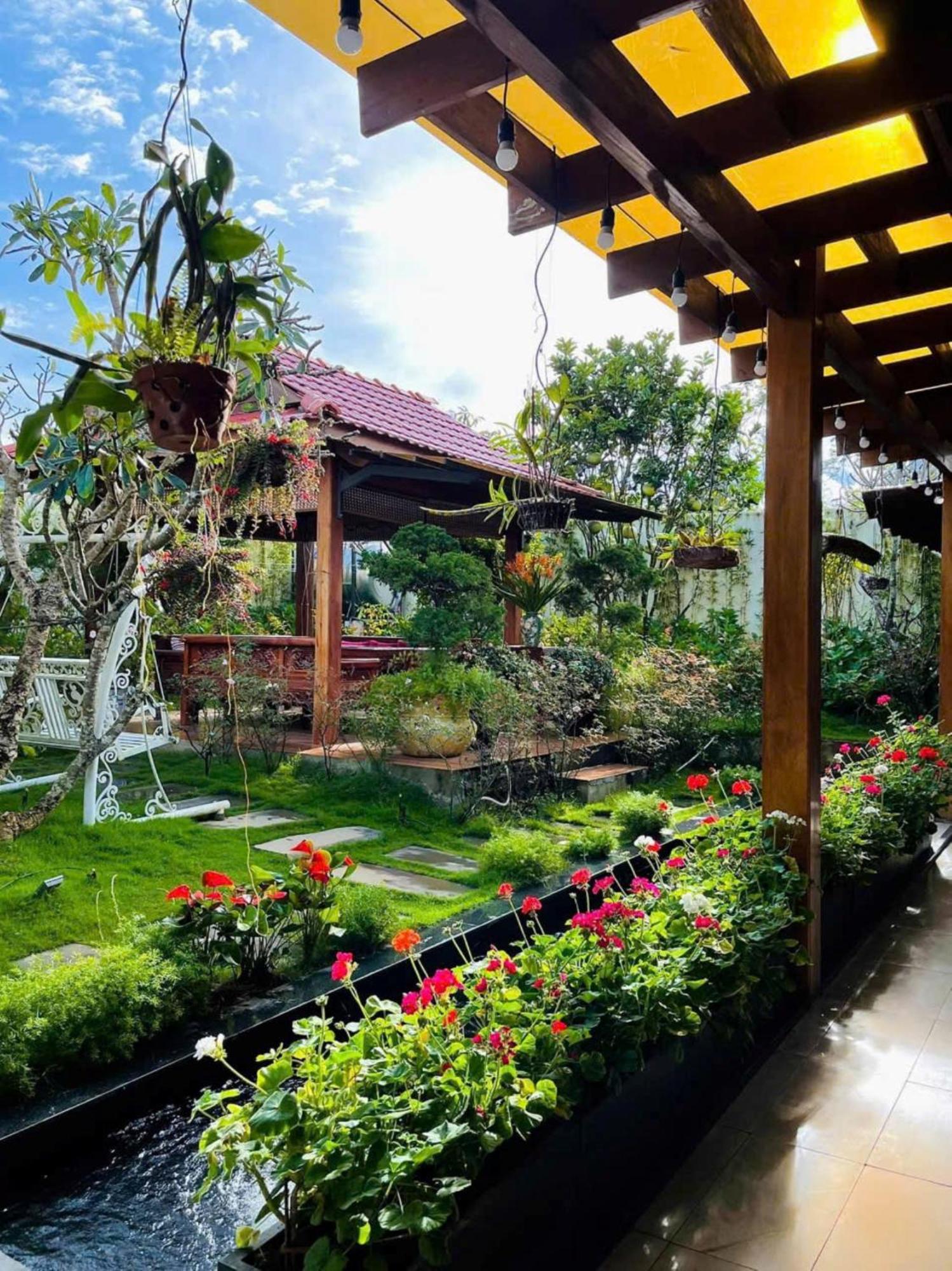 Vuon Tra Homestay Mang Den Kon Von Kla Ngoại thất bức ảnh