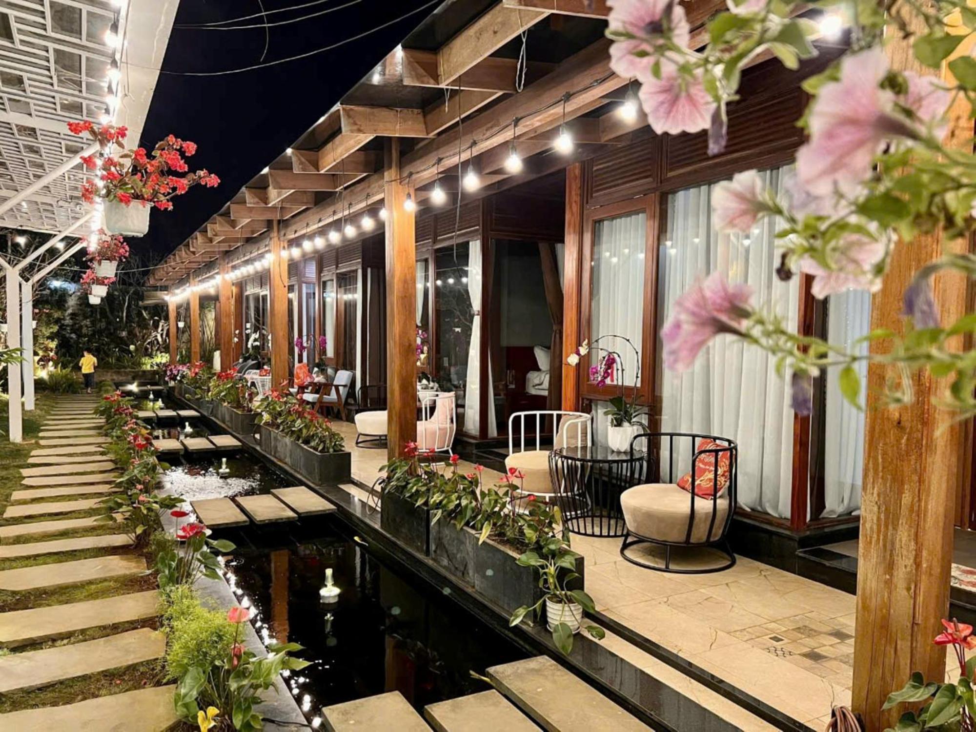 Vuon Tra Homestay Mang Den Kon Von Kla Ngoại thất bức ảnh